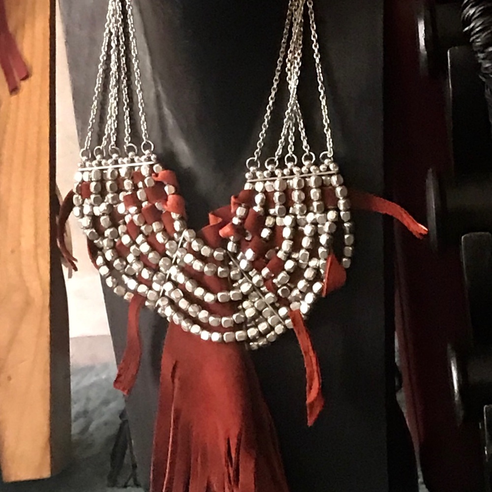 Statement piece orange leather